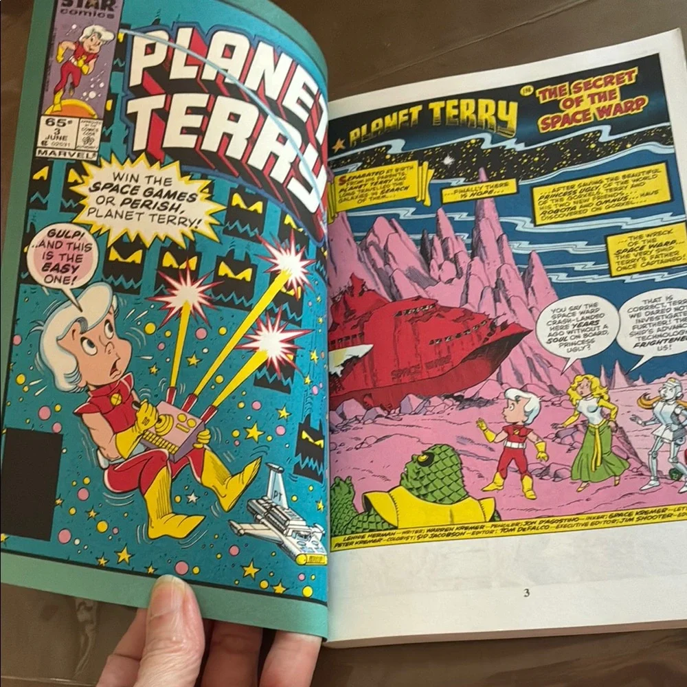 Marvel Star Comics All-Star Collection with Green and Red Cover